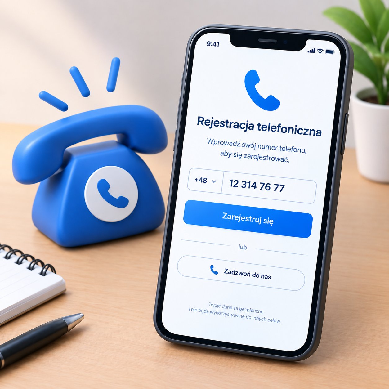 Rejestracja telefoniczna 12 314 76 77